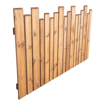 Clôture bois déstructurée Klikstrom Kauri L.180 x H.100 cm