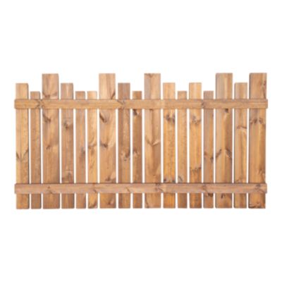 Clôture bois déstructurée Klikstrom Kauri L.180 x H.100 cm