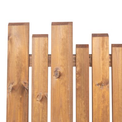Clôture bois déstructurée Klikstrom Kauri L.180 x H.100 cm