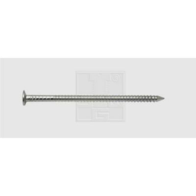 Clou inox annelé cannelé SWG 2,3 mm x 50 mm - 1000 pcs - A2