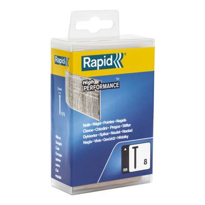 Clou Rapid N°8/30 mm galvanisé en boîte de 4200 pièces