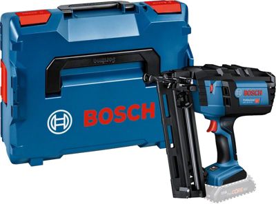 Cloueur bois 18V GNH 18V-64 M Professional mode rafale (sans batterie ni chargeur) + coffret L-BOXX - BOSCH - 0601481001