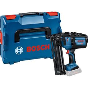 Cloueur bois 18V GNH 18V-64 M Professional mode rafale (sans batterie ni chargeur) + coffret L-BOXX - BOSCH - 0601481001