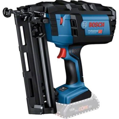 Cloueur bois 18V GNH 18V-64 M Professional mode rafale (sans batterie ni chargeur) + coffret L-BOXX - BOSCH - 0601481001