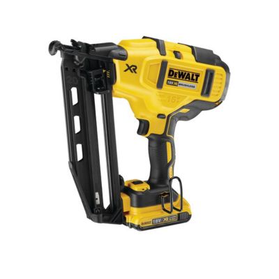 Cloueur de finition 18V XR 16GA + 2 batteries 2Ah + chargeur + coffret - DEWALT - DCN660D2-QW