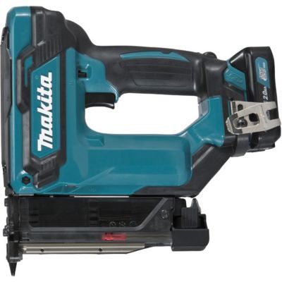 Cloueur sans fil 12 V CXT MAKITA PT354DWYJ - 2 batteries 10,8 V 1,5 Ah - chargeur - MAKPAC