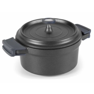 Cocotte 16 cm en fonte d'aluminium avec couvercle