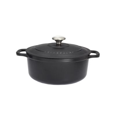 Cocotte en fonte ronde 18 cm Noire - Sublime