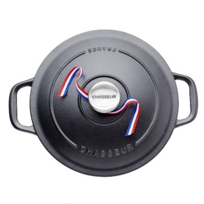 Cocotte en fonte ronde 18 cm Noire - Sublime