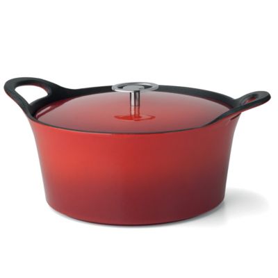 Cocotte ronde 24cm Rouge - Volcan par Cuisinox