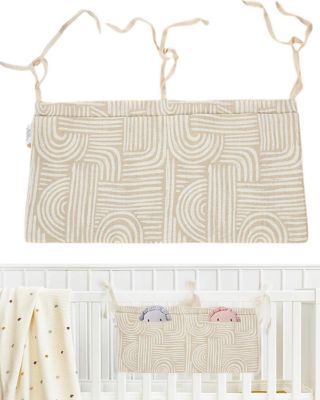 CODEKEY 2 Sac de rangement pour berceau avec  poches, sac de rangement suspendu, organisateur de couches suspendu, sac de rangemen