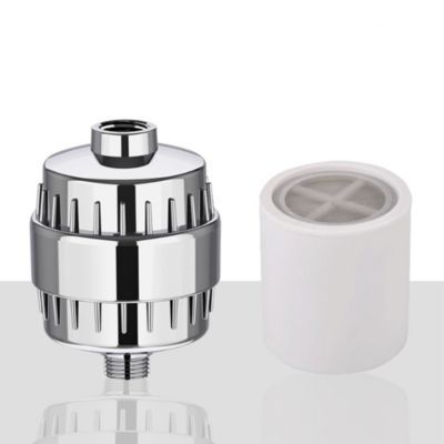 CODEKEY 20 Shower Filter Anti-Calcaire  Étapes, Filtre Calcaire Douche Adoucisseur d'Eau Universel avec Cartouche Remplaçable, Éli