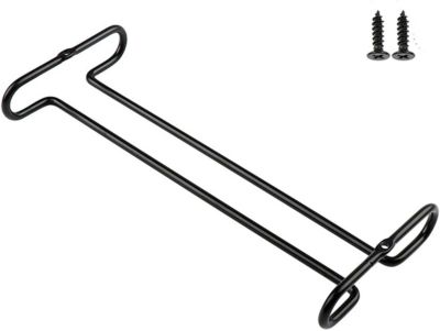 CODEKEY 26 x 11 x 3 cm Support à verres , support à verres suspendu, support à verres à pied suspendu, support à verres à vin sous