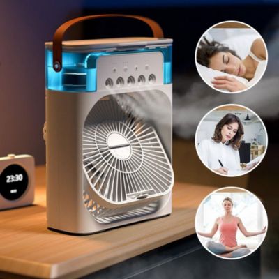 CODEKEY 3 in 1 Air Cooler, Climatisation Mobile Ventilateur Portable, Climatiseur Portable, Climatiseur mobile silencieux, Mini ve