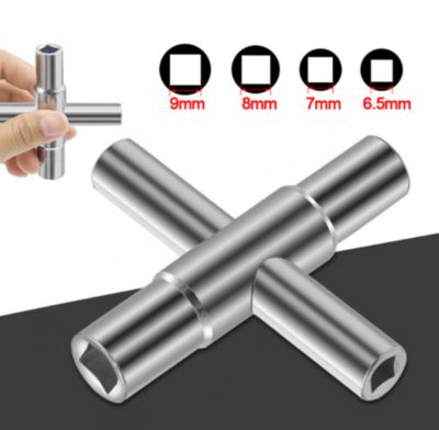 CODEKEY 4 Clé Carrée Voies - Dimensions Intérieures : 6,5 mm/7 mm/8 mm ...