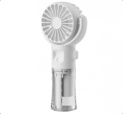 CODEKEY 4 vitesses Mini ventilateur portable avec brume d'eau, rechargeable par USB avec , petit ventilateur de refroidissement lé