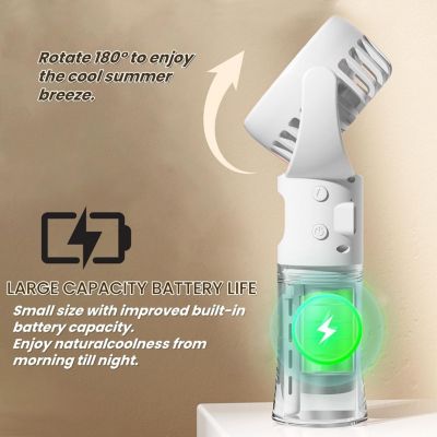 CODEKEY 4 vitesses Mini ventilateur portable avec brume d'eau ...