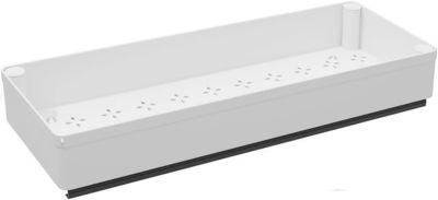 CODEKEY 40 x 13,5 x 7cm Tiroir Coulissant Cuisine,  Organisateur d'armoire de Cuisine Extensible Tiroir Télescopique en ABS Organi