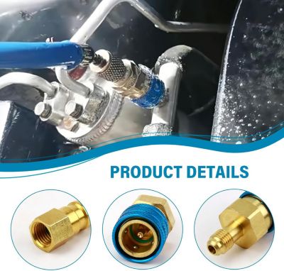 CODEKEY Adaptateurs R1234yf vers R134a, Coupleur Rapide Côté Bas ...