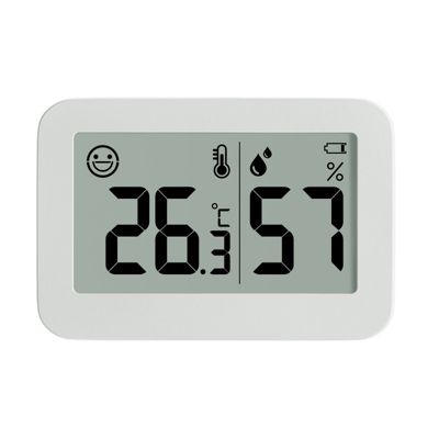 CODEKEY Lot de 2 mini hygromètres et thermomètres d'intérieur avec thermomètre numérique Celsius pour serre, cave, chambre de bébé