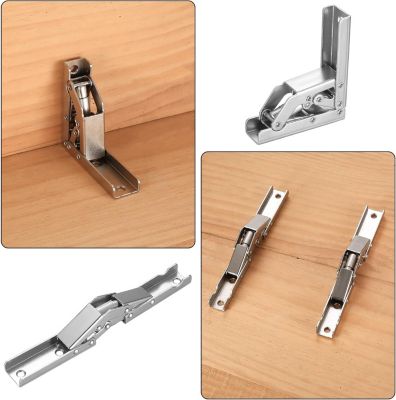 CODEKEY Lot de 4 Pcs Charnières de Porte, Charnières étagère Pliables à 90 Degrés/180 Degrés, Charnières pour étagères Table Conso
