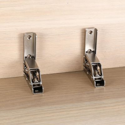 CODEKEY Lot de 4 Pcs Charnières de Porte, Charnières étagère Pliables à 90 Degrés/180 Degrés, Charnières pour étagères Table Conso
