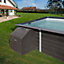 Coffre de filtration composite pour piscine H: 0,96m