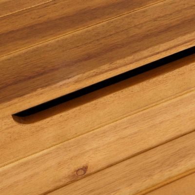 Coffre de jardin 200 litres Blooma Denia en bois l.115,8 x P.46 x H.36,2 cm