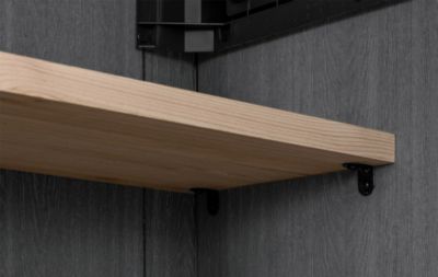 Coffre de jardin résine 2020 L, l.190,5 x H.132,5 x P.109,3 cm, effet bois noyer, Keter Walnut Signature