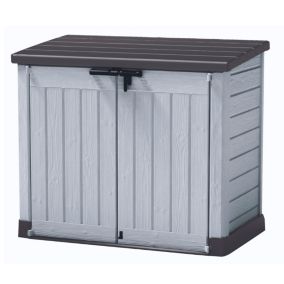 Coffre de jardin SIO MAX en résine - KETER - noir et gris - 1200 litres