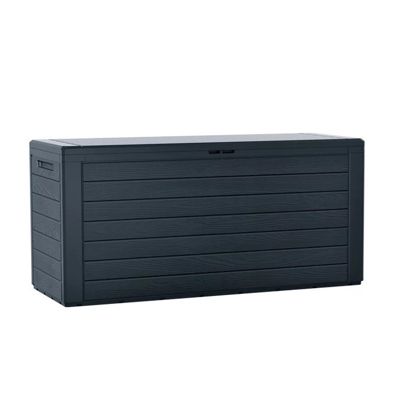 Coffre de jardin Woodebox Anthracite - 280L - 116cm