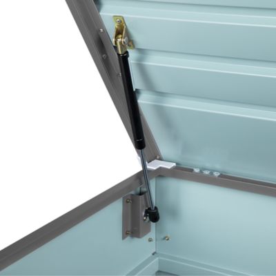 Coffre de rangement CEBROSA 100 cm 62 cm Métal Gris