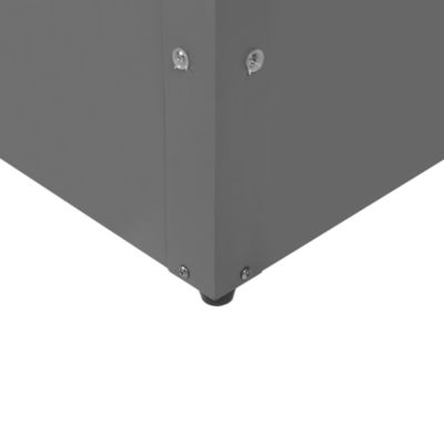 Coffre de rangement CEBROSA 100 cm 62 cm Métal Gris