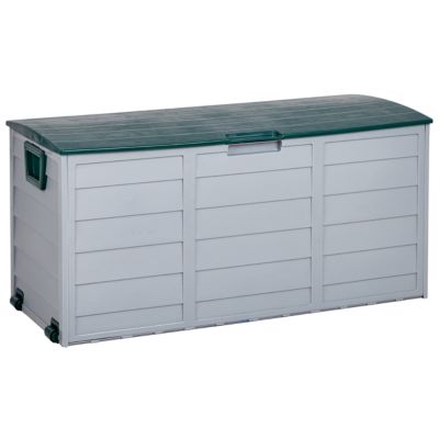 Coffre de rangement LOCARNO 112 cm 50 cm Vert