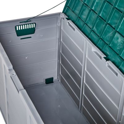 Coffre de rangement LOCARNO 112 cm 50 cm Vert