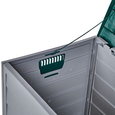 Coffre de rangement LOCARNO 112 cm 50 cm Vert