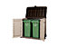 Coffre de rangement ou abri à poubelles polypropylène Keter Store It Out Midi 845 L