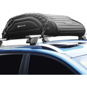 Coffre de Toit Voiture Pliable, Sac de Toit Voiture Utilisable avec ou sans Barre de Toit, Surface Imperméable, Charge 60KG