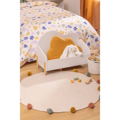 Coffre Douceur blanc 61x44,2cm - Atmosphera Créateur d'intérieur