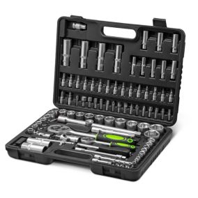 Coffre à douilles 94 pcs Chrome Vanadium  - Constructor