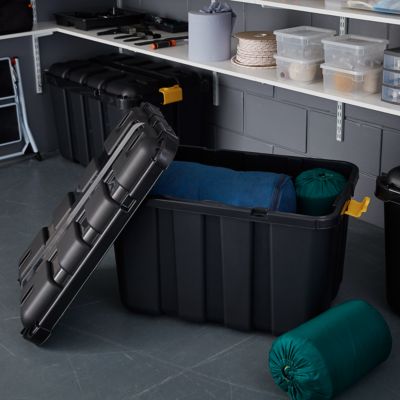 Coffre en plastique Skyda noir 149 L