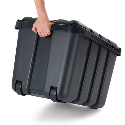 Coffre en plastique Skyda noir 149 L