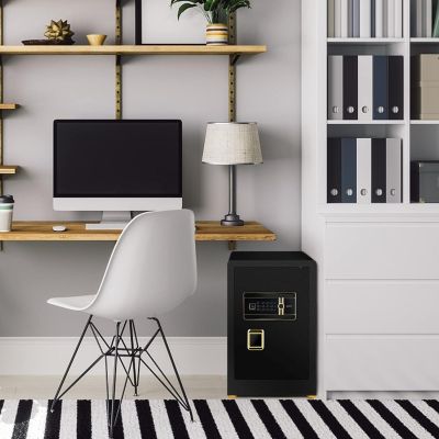 Coffre-fort avec Serrure à Code électronique, Coffre-fort avec étagère ...