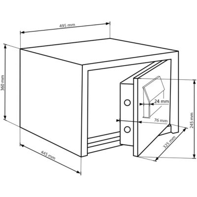 Coffre-fort Burg-Wachter Combi-line CL 420 E