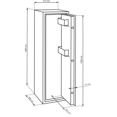 Coffre-fort Burg-Wachter ranger N 5 S - 179 L