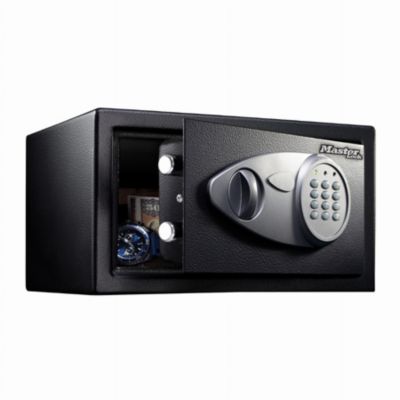 Coffre-fort à combinaison électronique X041ML 11 L - acier, clavier programmable et clé de secours