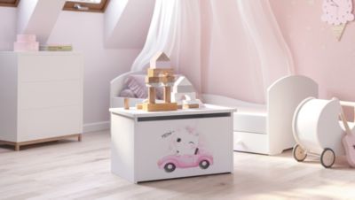 Coffre à jouets Daria - Espace de rangement sécurisé et élégant pour la chambre d'enfant