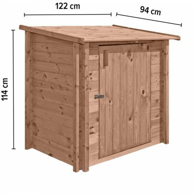 Coffre Local Technique piscine en bois standard