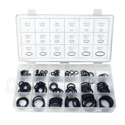 Coffret 125 Pcs Joints Toriques D. 3 à 22 mm - Chantier et atelier - Usage Professionnel - Beast