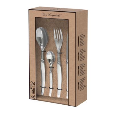 Coffret 24 pièces Inox - Jet par Lou Laguiole